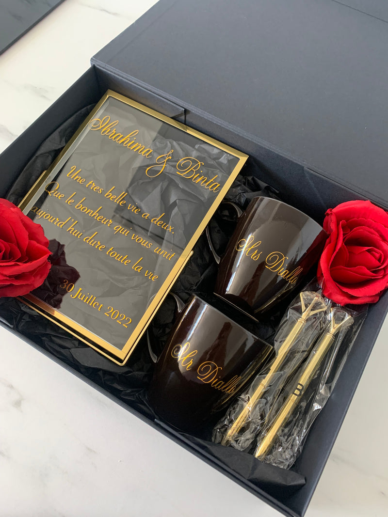 Coffret cadeau personnalisé
